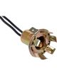Dorman Light Bulb Socket Brass 2-wire Lead For Ford
