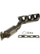Dorman Catalytic Converter 3 Way Stainless Case Driver Side