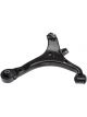 Dorman Control Arm Passenger Side Front Lower Steel Black For Honda