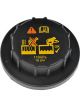 Dorman Coolant Reservoir Cap Plastic Black For Ford Lincoln Mercury