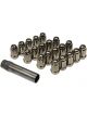 Dorman Lug Nut Conical Gunmetal Seat Spline 12mm x 1.50 RH Pack of 20