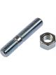 Dorman Studs Steel Zinc Plated 3/8 in -16 Threads 2.000