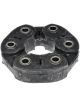 Dorman Driveshaft Coupler Rubber Steel Black For Pontiac