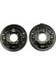 Dorman Drum Brake Backing Plates Rear Steel Black For Chevy GMC Pair