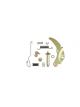 Dorman Drum Brake Hardware Self Adjuster Kit Driver Side Rear For GMC