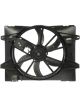 Dorman Electric Radiator Fan Single Plastic Black For Ford Lincoln