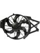 Dorman Electric Single Fan Assembly Plastic Black For Ford