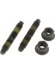 Dorman Exhaust Flange Stud Oxide M10-1.5x62mm Pair For Oldsmobile Pontiac