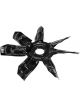 Dorman Mechanical Fan 7 Blades Steel Black 22.050