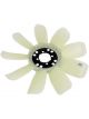 Dorman Fans Mechanical 9 Blades Black White Plastic 18.504