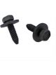 Dorman Body Fastener Captive Washer Black 8mm x 1.25 x 30mm Pack of 25