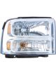 Dorman Headlight Assemblies Amber Clear Lens Chrome Sold Individually