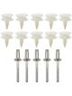Dorman Front Door Panel Trim Fastener Interior For Chev GMC Pack of 15
