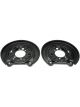 Dorman Brake Dust Shields Rear Steel Black For Subaru Pair