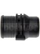 Dorman Heater Hose Connector Pair Nylon Black Male 20mm Hose Barb