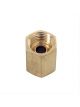 Dorman Fittings Inverted Union Straight Brass 1/4