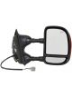 Dorman Side View Mirror ABS Black Power Driver Side For Ford