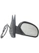 Dorman Side View Mirror ABS Plastic Black Driver Side For Chevy GMC