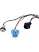 Dorman Headlight Wiring Harness 4 Wire Black For Chevy Pontiac