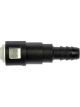 Dorman Fuel Line Connector 3/8 Plastic Black Pair