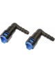 Dorman Fuel Line Connectors Pair 90 Degree 3/8