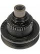 Dorman Harmonic Balancer Internal Balance Nodular Natural For Ford