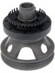 Dorman Harmonic Balancer Steel Black For Ford 4.2L