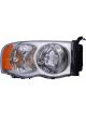 Dorman Headlight Assemblies Amber Clear Lens Chrome Sold Individually