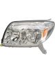 Dorman Headlight Assemblies Amber Clear Lens Chrome Sold Individually
