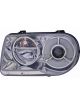 Dorman Headlight Assembly Clear Lens Chrome Housing Sold Individually