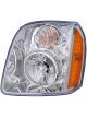Dorman Headlight Assembly Clear Lens Chrome Housing Sold Individually