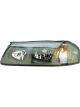 Dorman Headlight Assembly Clear Lens Black Chrome Pass Side For Chevy