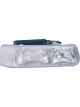 Dorman Headlight Assembly Clear Lens Chrome Driver Side For Chevrolet