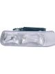 Dorman Headlight Assembly Clear Lens Chrome Passenger Side For Chevy