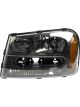 Dorman Headlight Assembly Clear Lens Chrome Passenger Side For Chevy