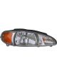 Dorman Headlight Assembly Clear Lens Chrome Driver Side For Ford