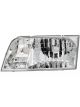 Dorman Headlight Assembly Clear Lens Chrome Passenger Side For Ford