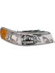 Dorman Headlight Assembly Clear Lens Chrome Driver Side For Lincoln