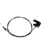 Dorman Hood Release Cable Black Plastic Handle For Cadillac Chevy GMC