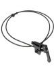 Dorman Hood Release Cable Black Plastic Handle For Chevy GMC and Isuzu