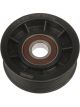 Dorman Idler Pulley Serpentine 6-Groove Plastic Black For Dodge
