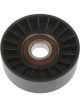 Dorman Idler Pulley Serpentine Smooth Plastic Black For Chevy Ford