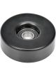 Dorman Idler Pulley Serpentine Steel Black