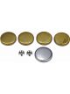 Dorman Freeze Plugs Brass For  Jeep Pack of 7