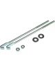 Dorman Battery Hold-Downs J-bolt Style Steel Natural Pair
