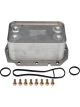 Dorman Engine Oil Cooler Kit Reservoir 22 Rows Aluminium For Ford