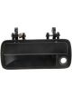 Dorman Door Handle Exterior Passenger Side Front Black For Honda