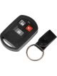 Dorman Remote Key Fob Case Replacement 3 Buttons For Hyundai