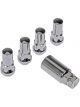 Dorman Lug Nuts Conical Chrome Seat Bulge 14mm x 2.00 RH Pack of 4