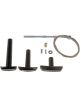 Dorman Hood Release Cable Kit Braided Stainless Steel 94